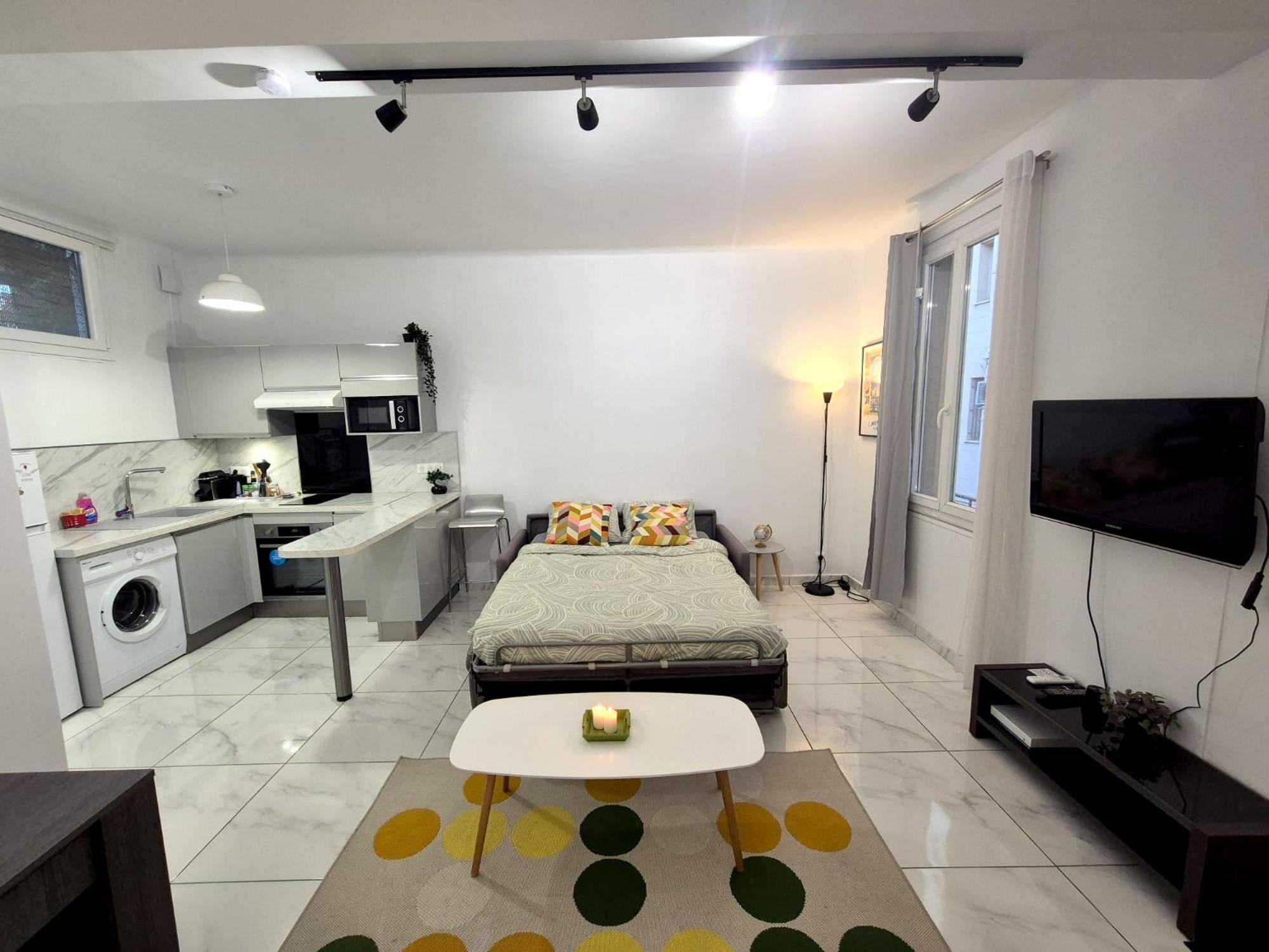 Studio Renove Au Centre Ville نيس المظهر الخارجي الصورة