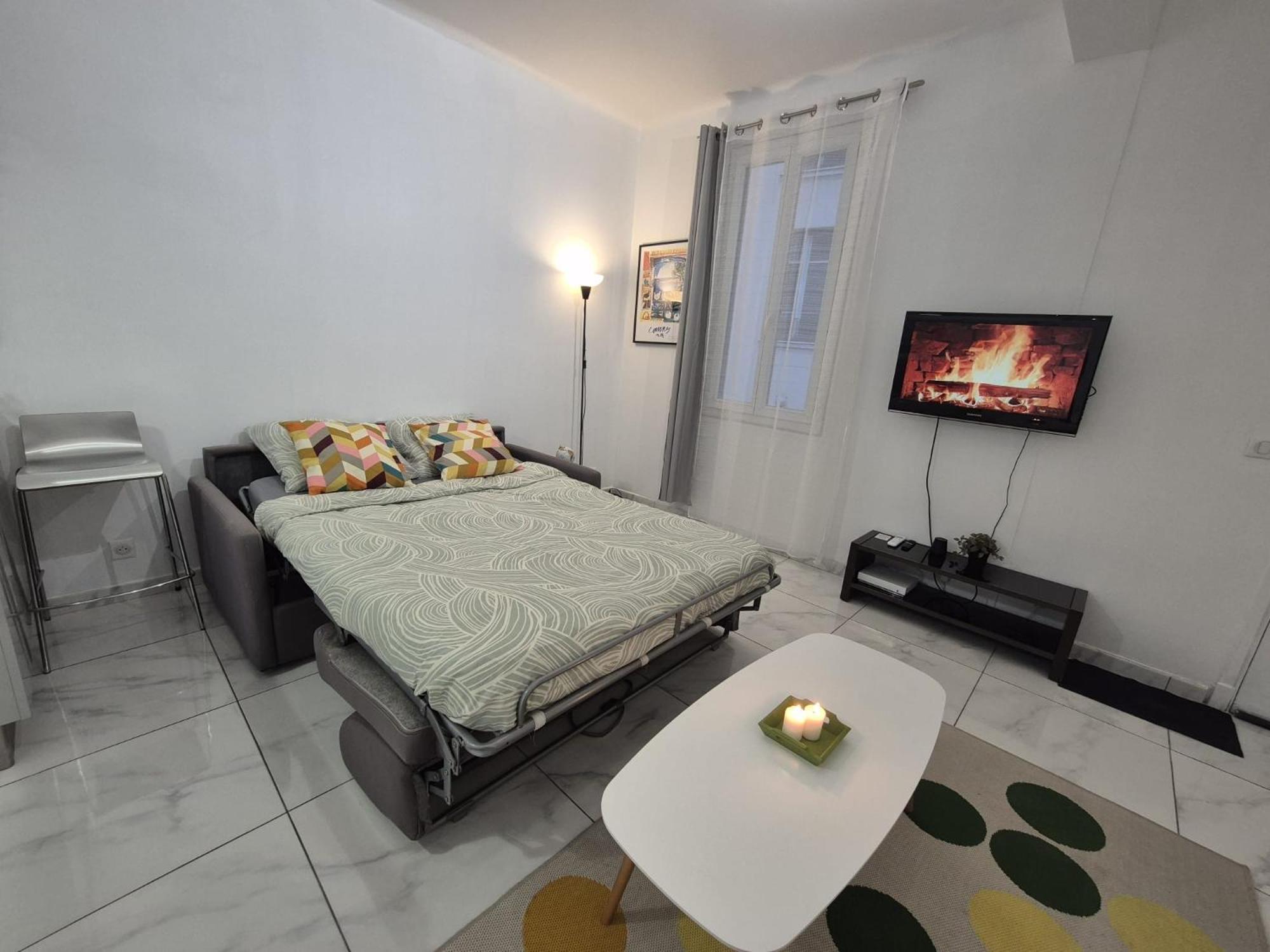 Studio Renove Au Centre Ville نيس المظهر الخارجي الصورة