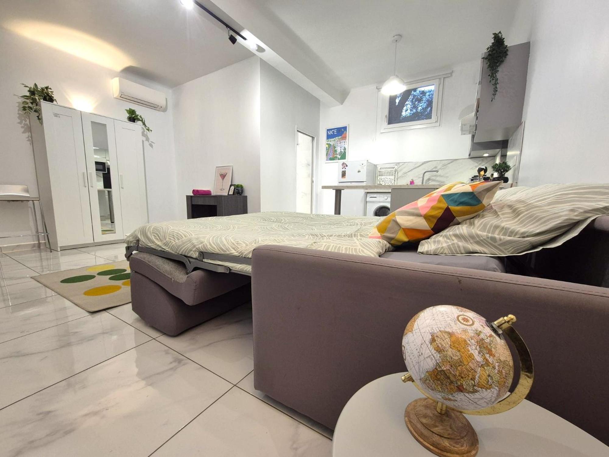 Studio Renove Au Centre Ville نيس المظهر الخارجي الصورة